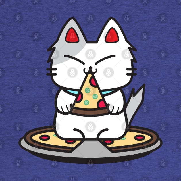 Pizza Cat by plattercats